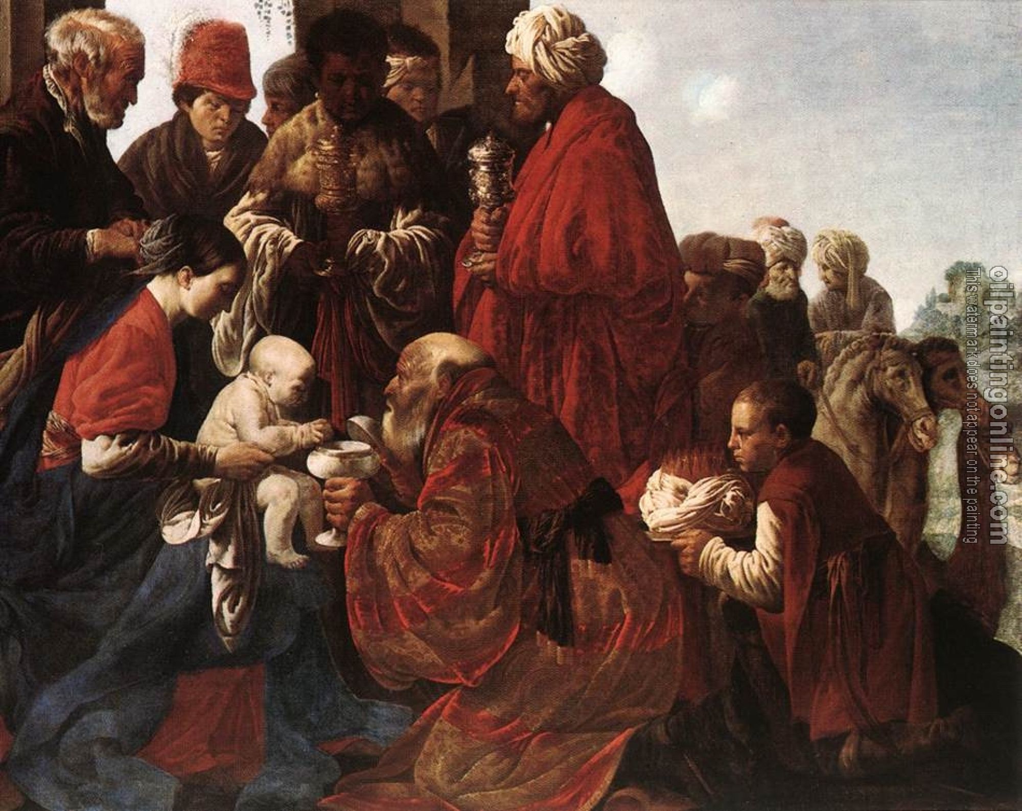 Terbrugghen, Hendrick - The Adoration of the Magi